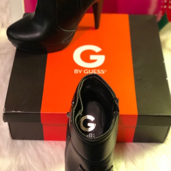 G by Guess Disco2 Black Ankle Boots - Picture 6 of 8